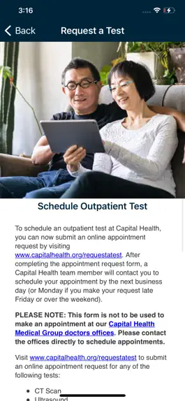 Game screenshot Capital Health Medical Group apk