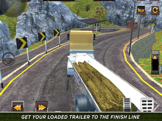 Screenshot #5 pour Truck Wood: Hill Road Mission