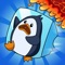 Help the penguin jump up, and save your friends without falling down