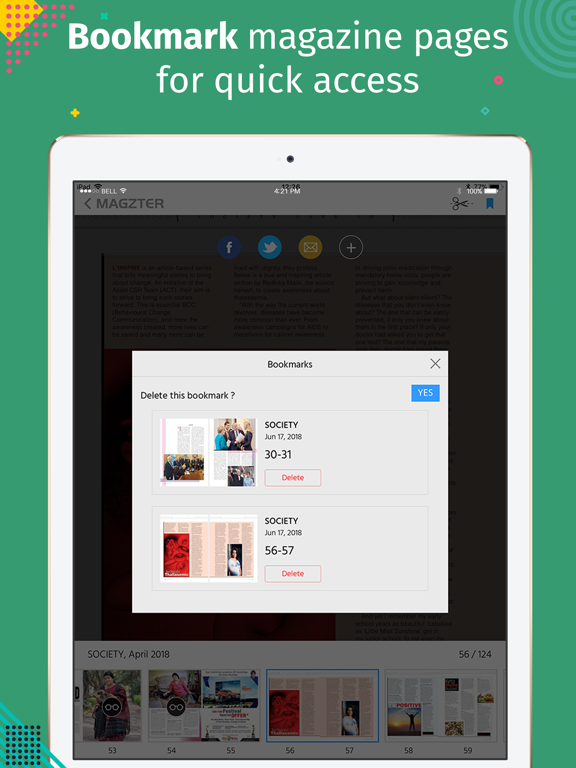 SOCIETY Magazine iPad screenshot 4 - Lifestyle app