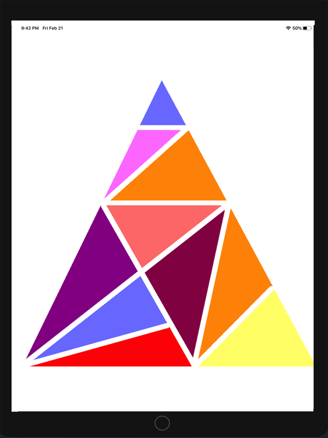 ‎Triangles in Geometry Screenshot