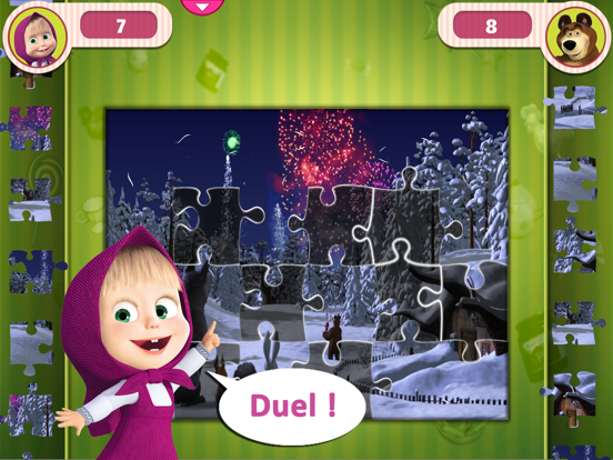 Screenshot #6 pour Puzzle de Masha et Mishka 2017