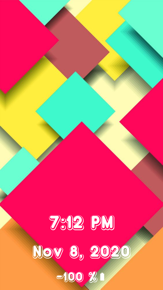 #8. ClockDisplay - Time Wallpaper (iOS) 由: Abdulla Yasin