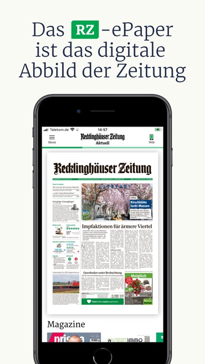 Recklinghäuser Zeitung screenshot-5