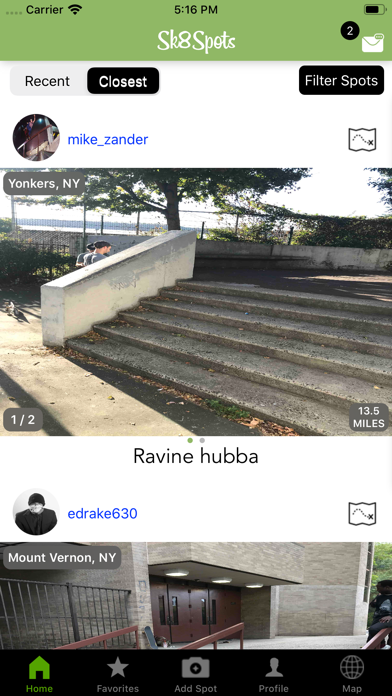 Sk8Spots - Skateboard Spots Screenshot