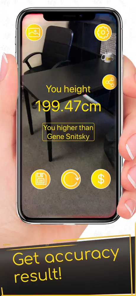 GHeight: AR height meter ruler