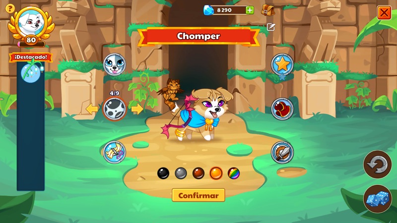 Dungeon Dogs: RPG inactivo screenshot 7