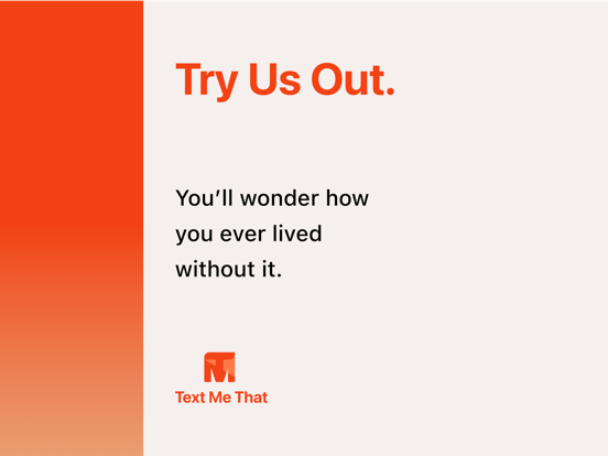 Text Me That iPad screenshot 4 - Productivity app
