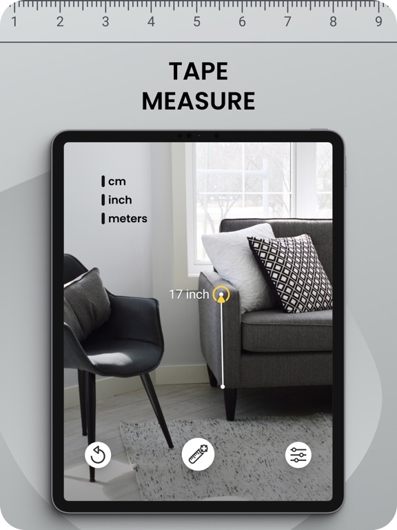Screenshot #4 pour Ruler AR - Regle Mesure Metre