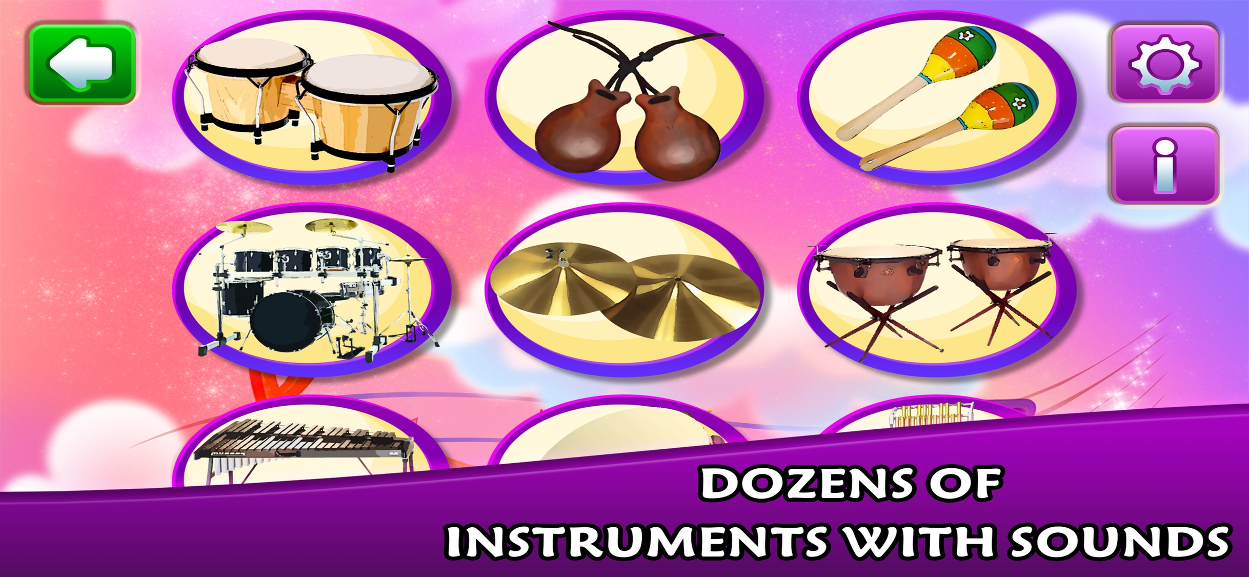 Kids learn music instruments screenshot 4