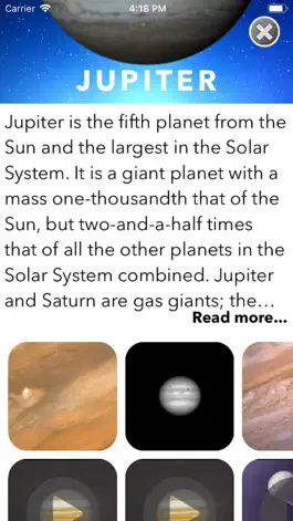 Game screenshot PlanetARyFacts apk