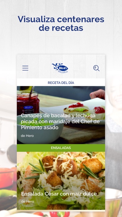Screenshot #2 pour Recetas Hero