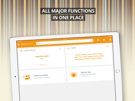 American Heritage Dictionary + iPad screenshot 5 - Reference app