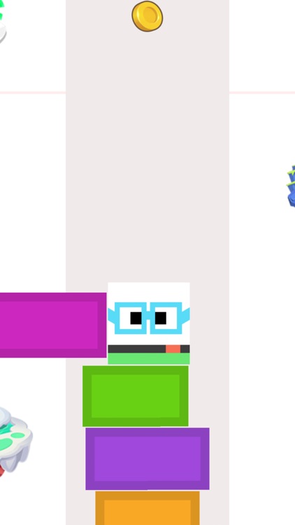 Ring Tower!-step block go up screenshot-3