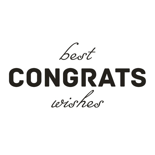 Animated Congrats Stickers icon