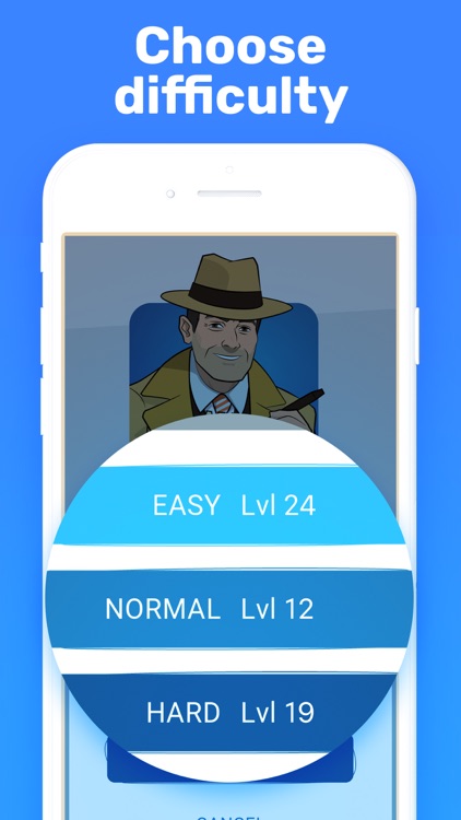 Cross Logic Puzzle Game