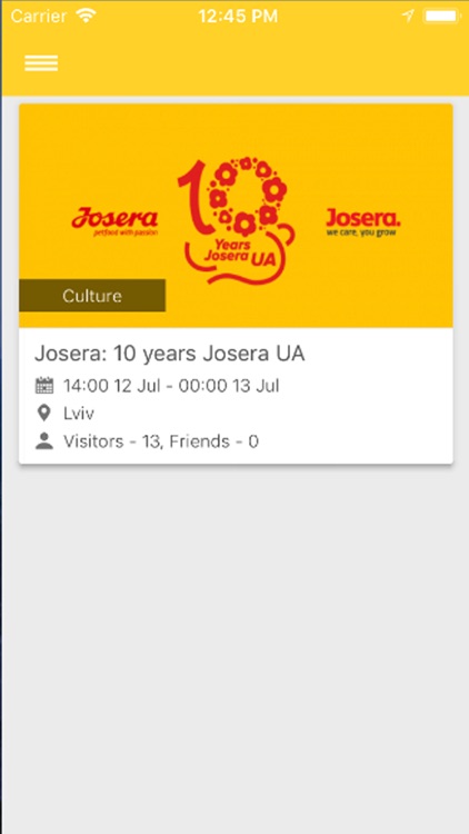 10 years Josera UA