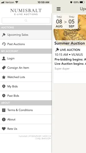 Numisbalt screenshot 1