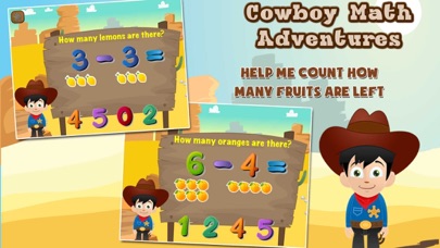 Screenshot #3 pour Cowboy Math Adventure