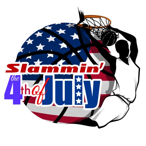 Basketball 4th of July Sticker icon