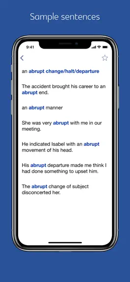 Game screenshot English Sentence Dictionary apk