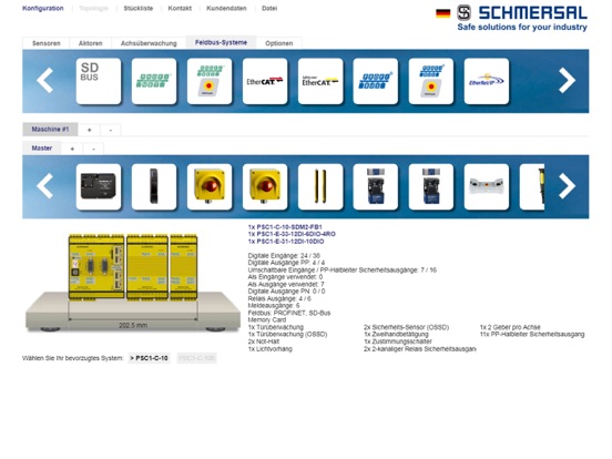 Screenshot #5 pour PROTECT PSC1 Konfigurator