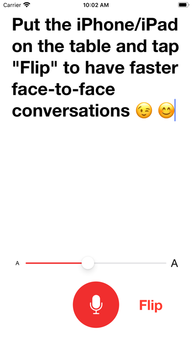 Hearing Helper - Live Captions Screenshot