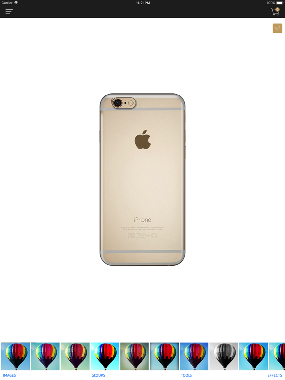 3G myCase iPad screenshot 4 - Shopping app