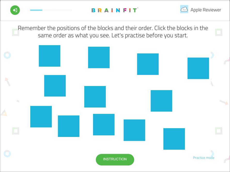 #1. BrainFit CognitiveMAP (iOS) 由: BrainFit