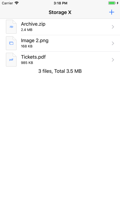 Screenshot #1 pour Storage X