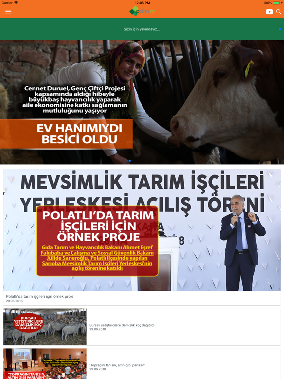 Screenshot #4 pour Tarım TV