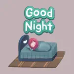 Sweet Good Night Stickers App Positive Reviews