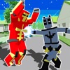 Pixel Superhero Block City War - iPadアプリ