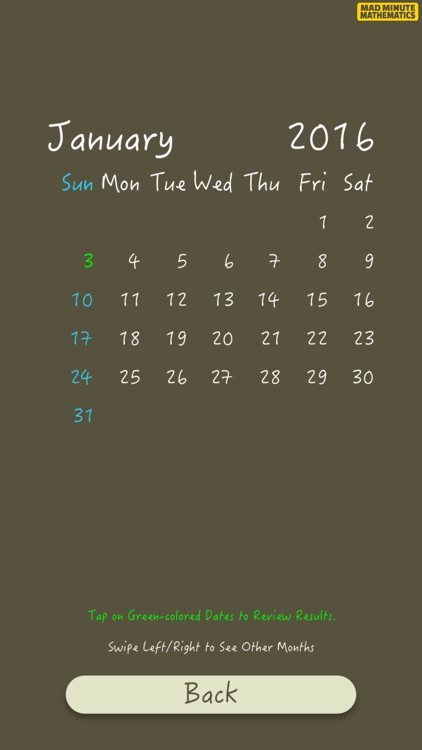 Mad Minutes Mathematics