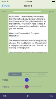 meditation without borders iphone screenshot 2