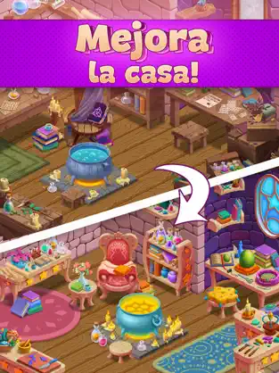 Screenshot 2 Charms of the Witch: 3 en raya iphone