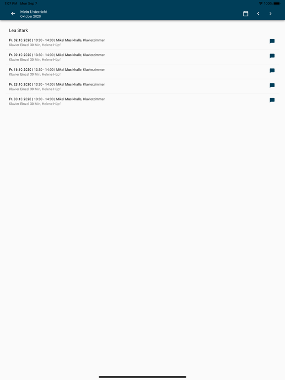 Screenshot #5 pour Musikschule Ingolstadt