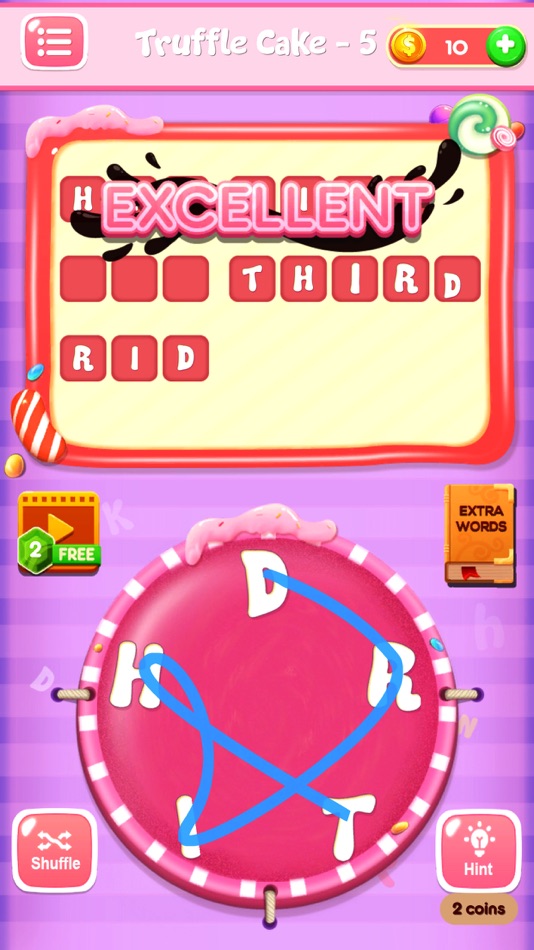 #4. Bakery Connect Word Puzzle (iOS) 由: BigCode Games Pvt Ltd
