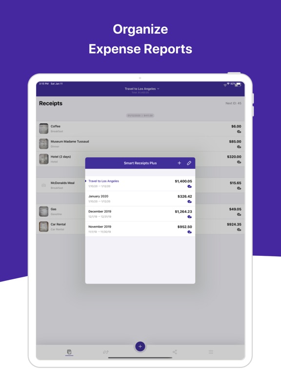 Screenshot #5 pour Smart Receipts: Expenses & Tax