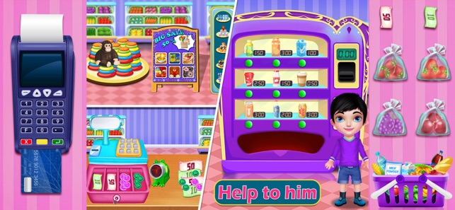 Supermarket Shopping Game(圖5)-速報App