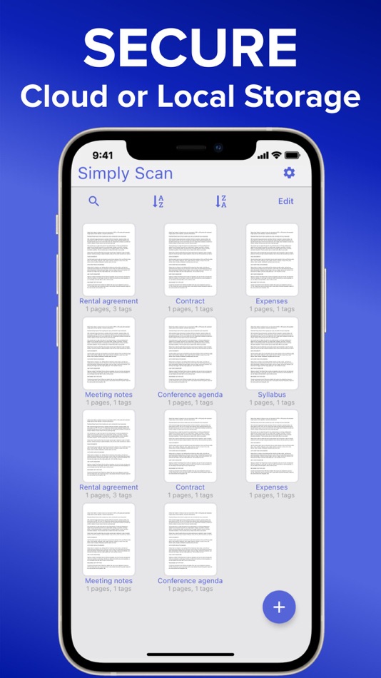 #8. Simply Scan Scanner PDF Editor (iOS) Podle: Mizh LLC