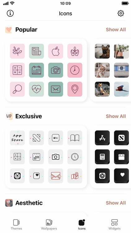 Themify: Icon Themes & Widgets screenshot-5