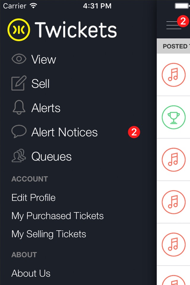 Twickets screenshot 4