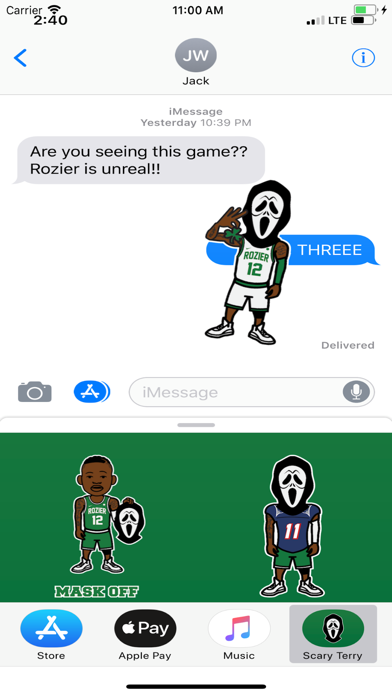 Scary Terry Stickers screenshot 2