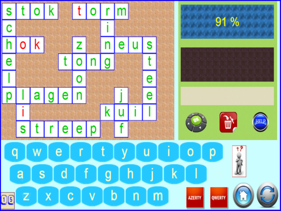 Kruiswoorden1VLL iPad app afbeelding 1