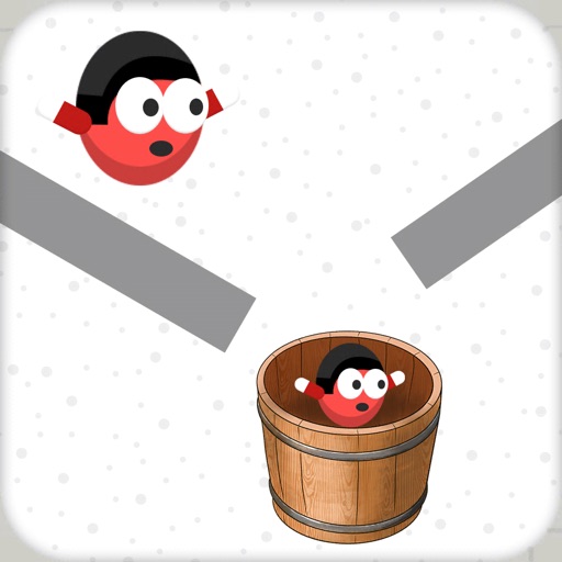 Ball and Bucket : Brain Dots icon