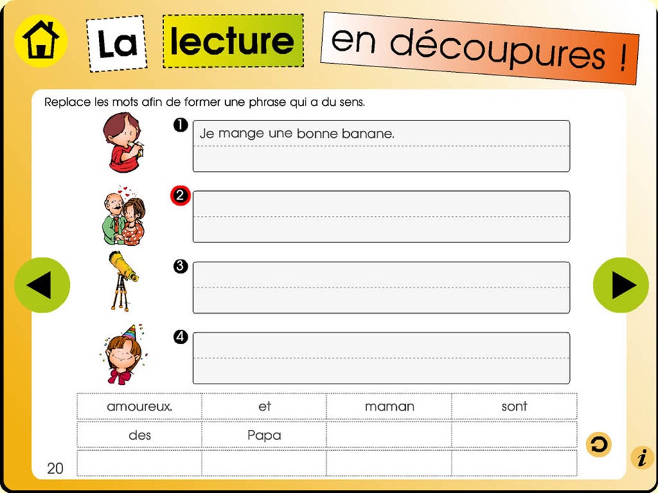 #5. La lecture en découpures (iOS) Podle: 2953-8121 QUEBEC INC.