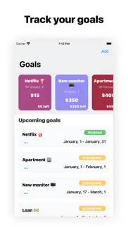 money box app - plan purchases iphone screenshot 1