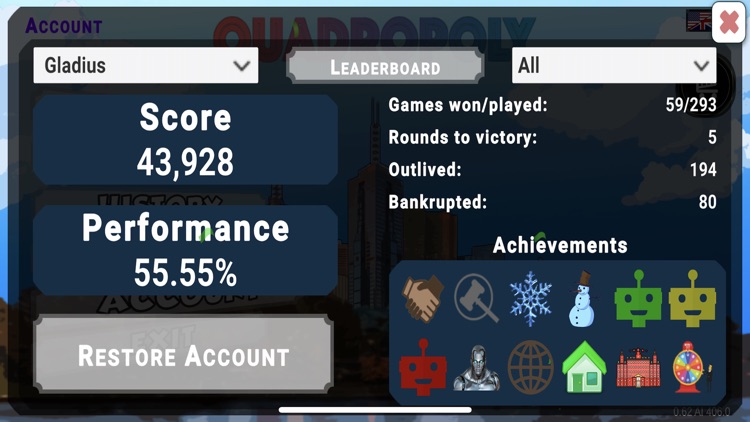 Quadropoly Best AI Board Game screenshot-6