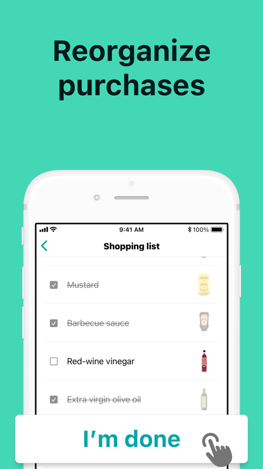 #3. WizList, easy groceries list (iOS) 由: Mohamed Louli